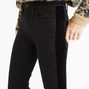 Madewell Velvet Tuxedo Stripe Edition